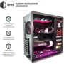 Корпус QUBE Hawk Aluminum Printed LEGION (QBX4A_WBNU3PL): Материал передней панели алюминий