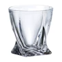 Стаканы Bohemia Quadro Crystalite для виски 340 мл 6 шт (754)