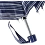 Зонт женский механический Incognito синий (FULL412-navy-stripe): Фасон Складной (3 сложения)