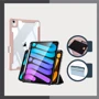Аксесуар для iPad BeCover Magnetic 360 Rotating with Pencil mount Pink for iPad 10.9 (2022 / 2024) / iPad 11 2025 (708507): Особливості Стильний дизайн, Зручно тримати в руці, Стильний зовнішній вигляд, Приємний на дотик, відділення для стілусу, Надійний захист від подряпин і забруднень
