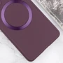 Чехол для телефонов TPU Case Bonbon Metal Style with MagSafe Plum for Samsung A256 Galaxy A25 5G: Материал TPU (термополиуретан)