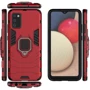 Аксессуар для смартфона Mobile Case Transformer Ring Dante Red for Samsung A025 Galaxy A02s: Тип накладка на заднюю часть