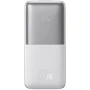 Зовнішній акумулятор Baseus Power Bank 20000mAh Bipow Pro Digital Display PD 22.5W White (PPBD030002): Вбудований кабель немає