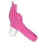 Ерекційне віброкільце LoveToy Power Clit Cockring, Pink