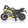 Дитячий електромотоцикл 2 колісний Bambi Racer 45W чорно-жовтий (M 5022EL-2-6): Вид мотоцикл