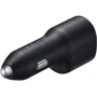 Зарядное устройство Samsung Car Charger USB+USB-C Super Fast 25W+15W Black (EP-L4020NBEGRU): Количество USB-портов 2