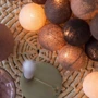 Гирлянда Cotton ball lights на 35 шаров 5,5м, Brown: Тип Хлопковые шарики
