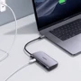 Адаптер Ugreen Adapter CM212 USB-C to USB-C+2хUSB 3.0+HDMI+RJ45+SD Gray (50852) фото 6