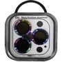 Захисне скло для iPhone Epik Metal Classic Lilac/Rainbow для Camera iPhone 15 Pro / 15 Pro Max: Тип захисту екрана на камеру