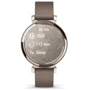 Смарт-часы Garmin Lily 2 Classic Cream Gold with Coffee Fabric Band (010-02839-14): Фитнес-функции GPS-модуль, Подсчет калорий, Шагомер, Пульсоксиметр, Пульсометр