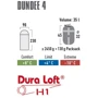 Спальный мешок High Peak Dundee 4/+4°C Grey/Light Grey Left (21238): Вес с упаковкой 2450 г
