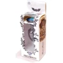 Анальная пробка BOSS of TOYS Boss Series - Jewellery Dark Silver PLUG Light Blue S (BS6400031)