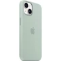 Чехол для iPhone Apple iPhone 14 Silicone Case with MagSafe - Succulent (MPT13ZE/A): Материалы Силикон
