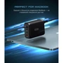 Зарядний пристрій ArmorStandart Wall Charger Resolute Power ARP-131 100W GaN Black (ARM70024): Кількість USB-портів 4