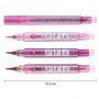 Маркеры SANTI Glitter Brush акварельные, оттенки розового с глиттером 3 шт (390773)