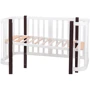 Ліжко Babyroom Місяць 120x60 набір 80x60 білий/венге (680872)