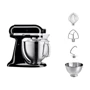 Кухонний комбайн KitchenAid Artisan 5KSM185PSEOB: Об'єм чаші 4,8 л