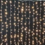 Электрогирлянда штора Novogod'ko 238 LED теплый белый 2х2 м. 8 режимов коннектор (973766)