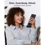Внешний аккумулятор Anker Powerbank 5000mAh Nano 22,5W USB-C Ice Lake Blue: Количество USB 1
