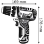 Шуруповерт Bosch GSR 12V-15 (060186810G): Тип инструмента дрель-шуруповерт