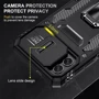 Чохол для телефона Mobile Case Camshield Army Ring Black для Samsung A065 Galaxy A06: Тип накладка на заднюю часть