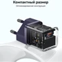 Зарядное устройство Baseus USB-C Wall Charger GaN5 mini 1C 30W with USB-C Cable Purple (P10110902523-00) фото 9