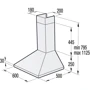 Витяжка Gorenje WHC623E14X: Тип фільтра повітря Рециркуляція, Відведення