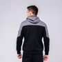 Спортивна толстовка Peak FWA01001-BLA 50 чорна з капюшоном на блискавці: Склад поліестер, бавовна