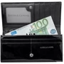 Женский кошелек Smith&Canova черный (FUL-28609-blkpatent): Формат кошелька Горизонтальный