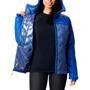 Пуховик Columbia Grand Trek™ Down Jacket 1859641-458 синій зимовий з капюшоном: Вид Пуховики