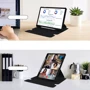 Аксесуар для планшетних ПК BeCover Case Rotatable Black для Samsung X810 Galaxy Tab S9 Plus / S9 FE Plus SM-X610/SM-X616B (710398): Колір черный