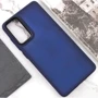 Чохол для телефона Epik TPU+PC Lyon Frosted Case Navy Blue для Motorola G24 / G04 / E14: Матеріал TPU (термополиуретан) и поликарбонат