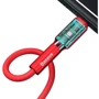 Кабель Baseus USB Cable to Lightning Silica Gel 1m Red (CALGJ-09) фото 4
