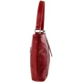 Женская сумка-мешок Laskara красная (LK-10253-red-snake): Тип ручки Со съемным ремнем, Плечевой ремень, Длинная ручка
