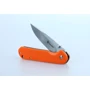 Нож Ganzo G6801 Orange: Система открывания одной рукой есть