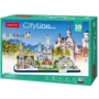 3D пазл CubicFun City Line Бавария (MC267h)