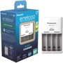 Panasonic Basic Charger BQ-CC51 + 4xAA 2000 mAh plastic free pack (K-KJ51MCD40E)