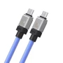 Кабель Baseus USB-C to USB-C CoolPlay Series 100W 1m Blue (CAKW000203): Тип USB-C - USB-C