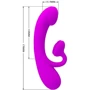 Вибратор Pretty Love Full Cover Silicone Sincere Purple