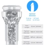 Мастурбатор Kiiroo Feel Pocket Crystal совместим с PowerBlow