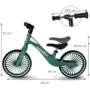 Беговел Kidwell NIX Dark Green (Hnrt_4898): Возраст от 2 лет