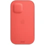 Чехол для iPhone Apple Leather Sleeve Case Pink Citrus (MHYA3) for iPhone 12/iPhone 12 Pro: Цвет розовый
