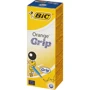 Набір кулькових ручок 20 шт BIC Orange Grip Синій 0.36 мм Помаранчево-прозорий корпус (3086123009028): Тип Кулькові
