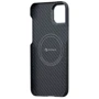 Чехол для iPhone Pitaka MagEZ Case 3 Twill 1500D Black/Grey (KI1401PM) for iPhone 14 Pro Max фото 5