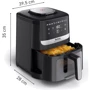 Фритюрница Tefal EY5568E0: Материал корпуса пластик / металл