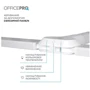 Лампа для монитора Officepro SL210W: Направленность света Вниз