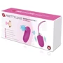 Комплект из виброяйца и вакуумного стимулятора Pretty Love ORTHUS Multifunctional 2 in 1, BI-014901W