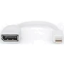 Адаптер Digitus Adapter miniDisplayPort to miniDisplayPort 15cm White (DB-340405-001-W): Колір белый