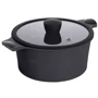 Каструля Ringel Zitrone Black 24x12 см 4.2 л з кришкою (RG-2108-24/1 BL-R)