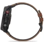 Смарт-часы Garmin Fenix 8 Pro AMOLED 51mm Sapphire Carbon Grey DLC Titanium with Chestnut Leather Band (010-03199-40)